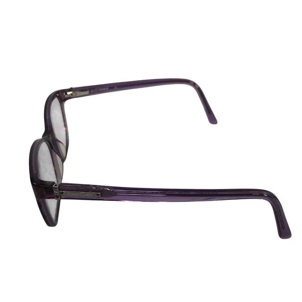 Bebe Take A Chance BB5126 Amethyst Purple Tortoise Eyeglasses 53-17-135